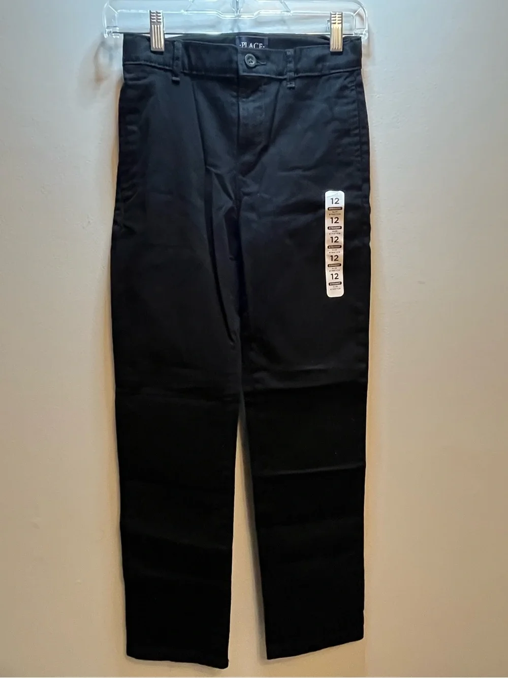 The Children's Place Black Boys Chino Pants